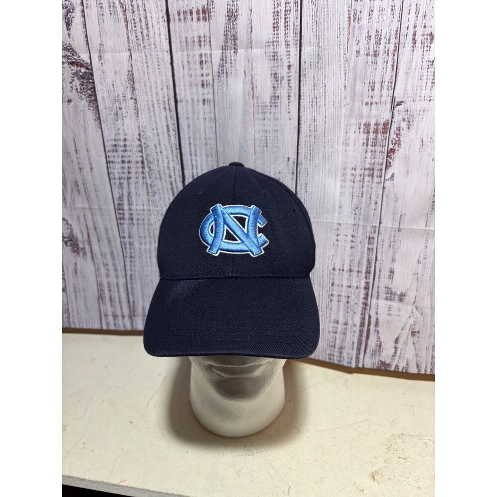 UNC North Carolina Tar Heels Top of the World Hat Memory Fit Navy Blue Cap
